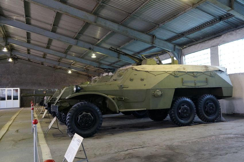 Павильон: Отечественные бронеавтомобили, БТР и БМП