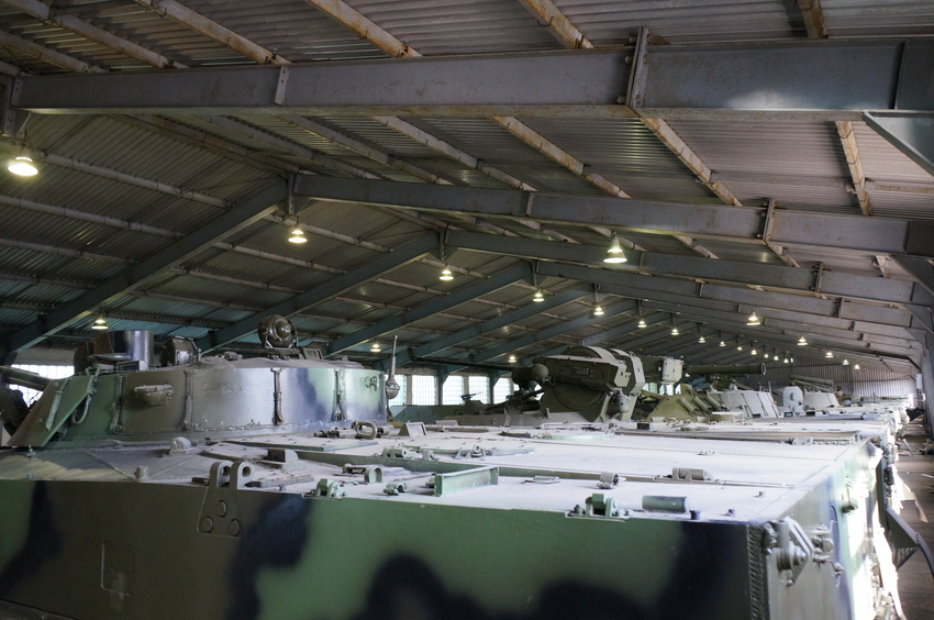 Павильон: Отечественные бронеавтомобили, БТР и БМП