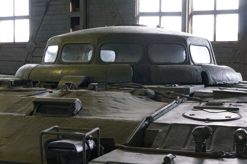 Павильон: Советские средние танки и САУ