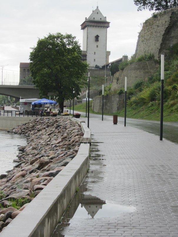 Нарва, набережная