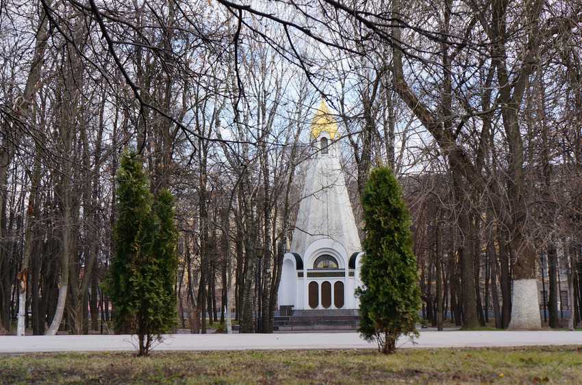 Часовня в Соборном парке