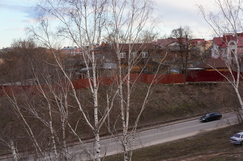 Рязань с крепостного вала