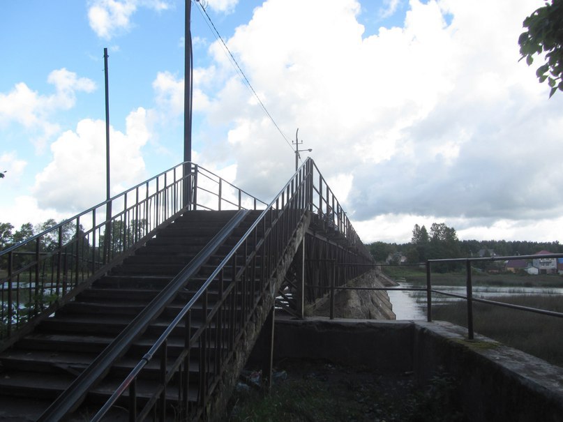 Кингисепп, мост через реку Лугу