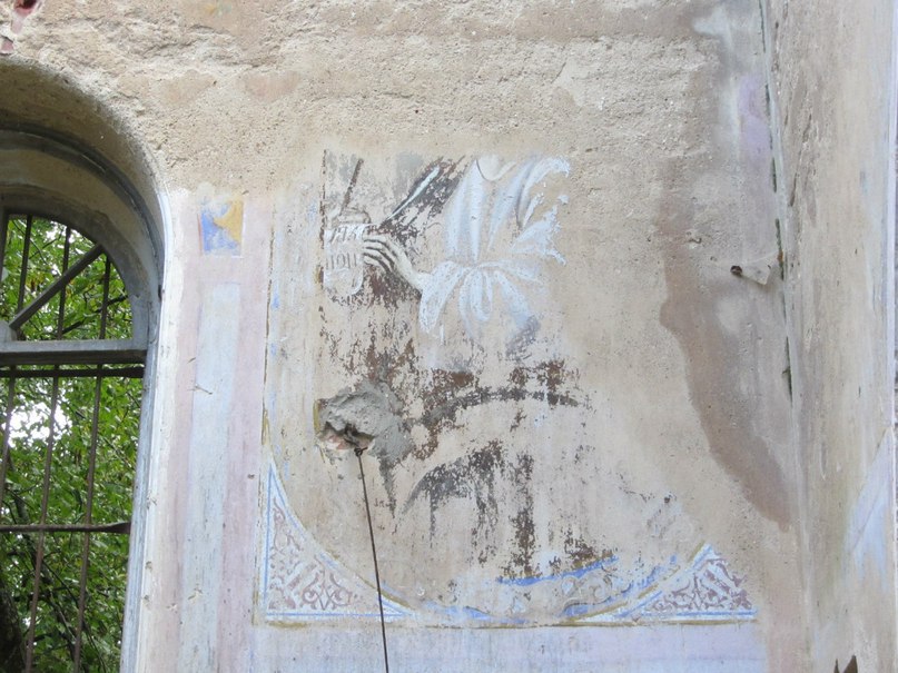 Шавково. Церковь Спаса Преображения, фрагмент