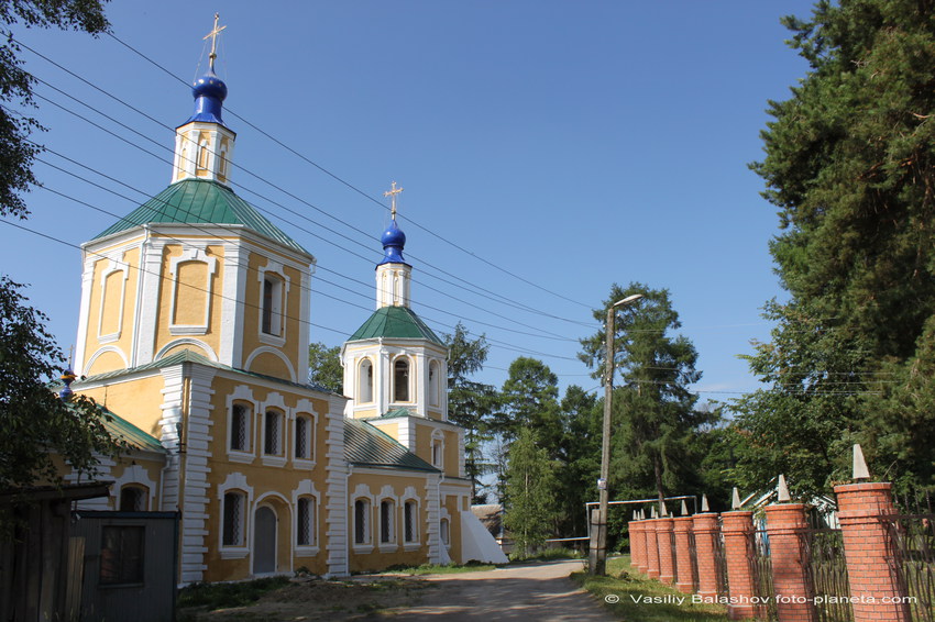 Жерехово. Церковь Сергия Радонежского