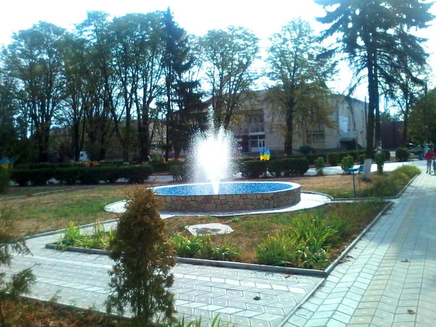 Мельнице-Подільський фонтан 2015 рік