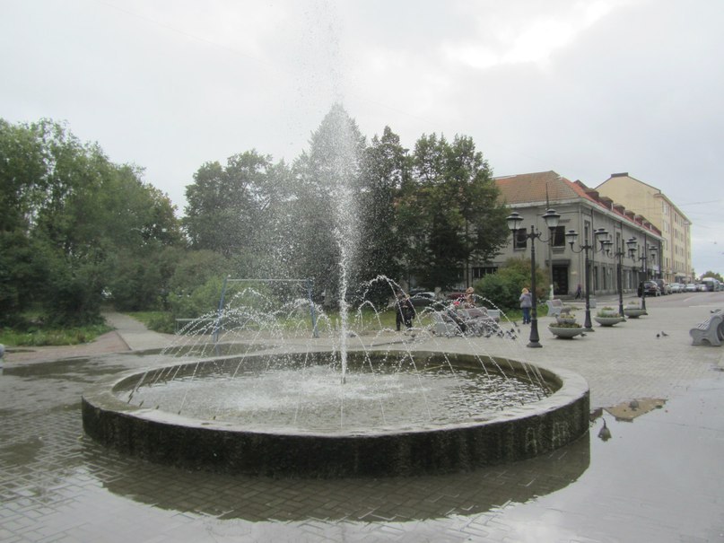 Сортавала, фонтан