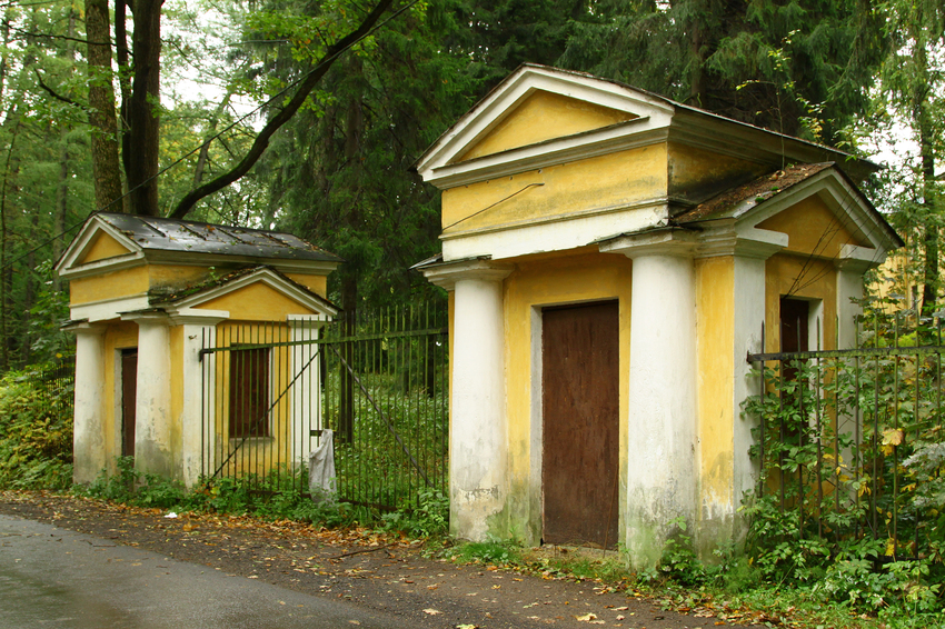 Ворота дворца Воронцова-Дашкова