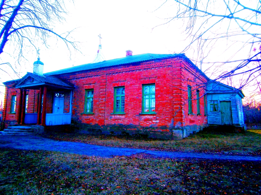 Православная Церковь села Великая Павловка. Автор Николай Нехан. 2015 год