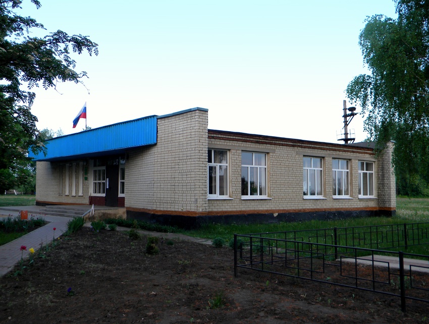 Здание администрации в селе Призначное