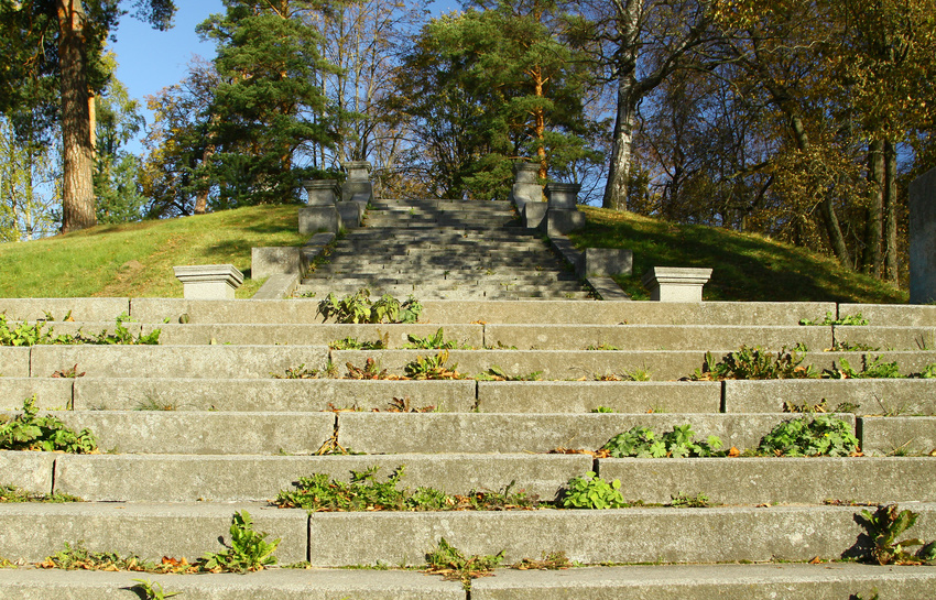 Лестница к Мариентальскому пруду