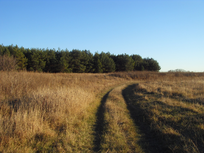 Выезд с плотины