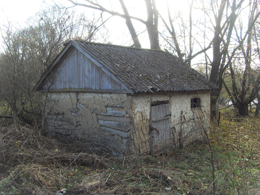 Давно заброшенный домик
