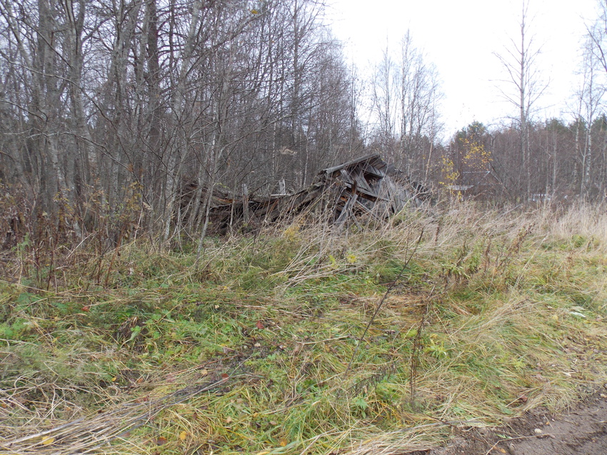 Рухнувшая бывшая Баня