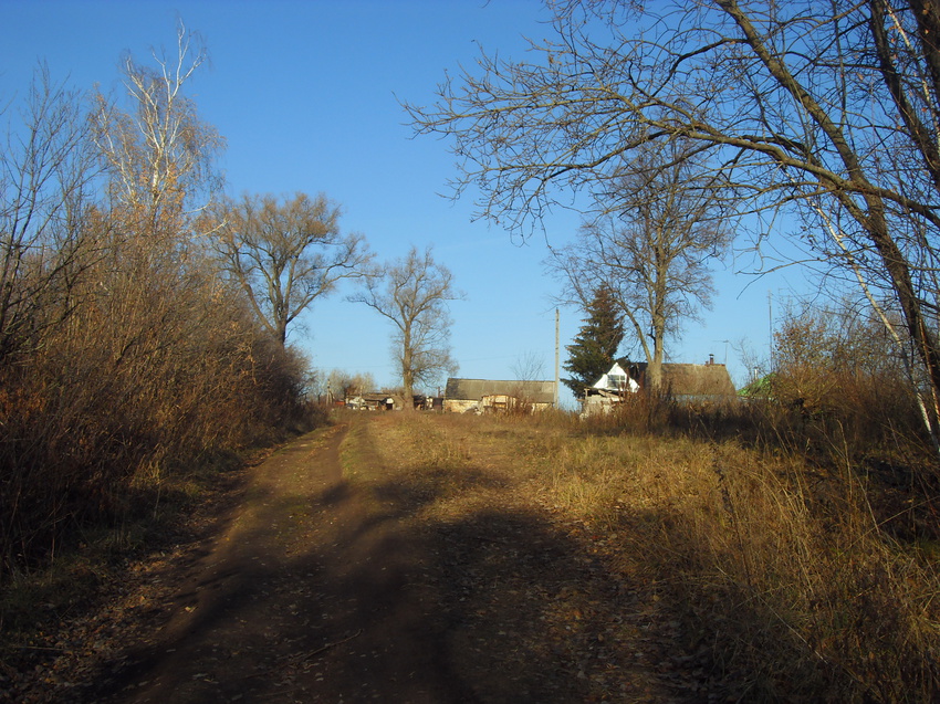 Выезд из пруда