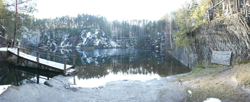 Озеро Тальков Камень
