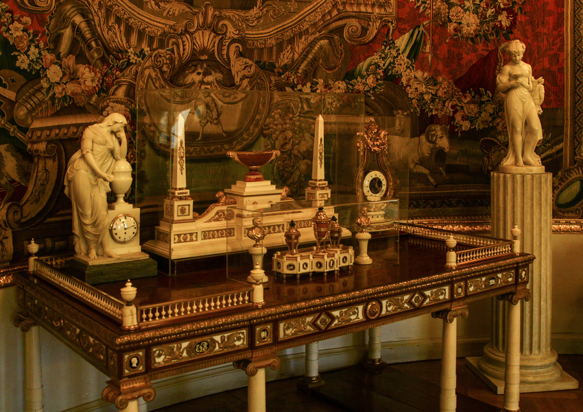 Павловский дворец. Ковровый кабинет.