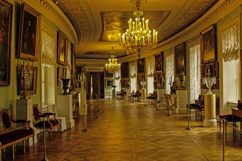 Павловский дворец. Картинная галерея.