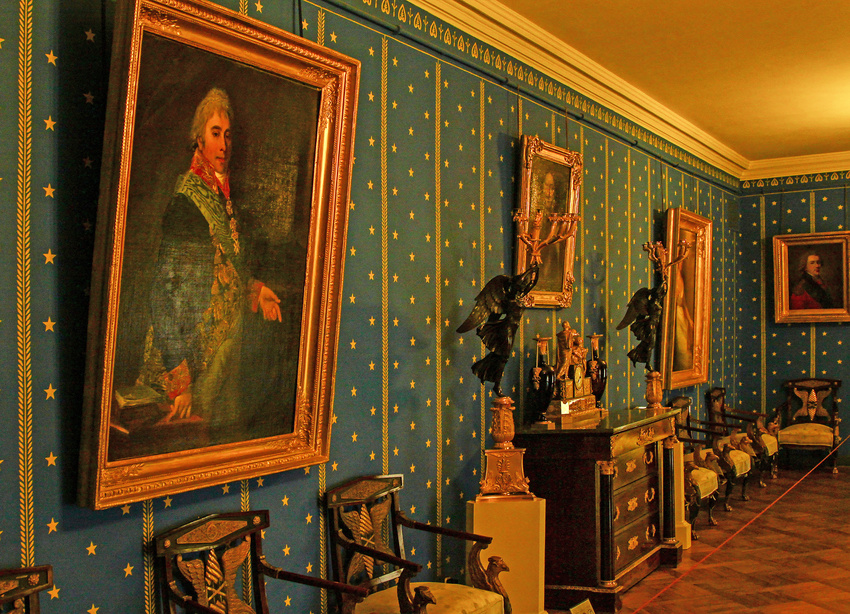 Павловский дворец. Портретная. 1810 год.