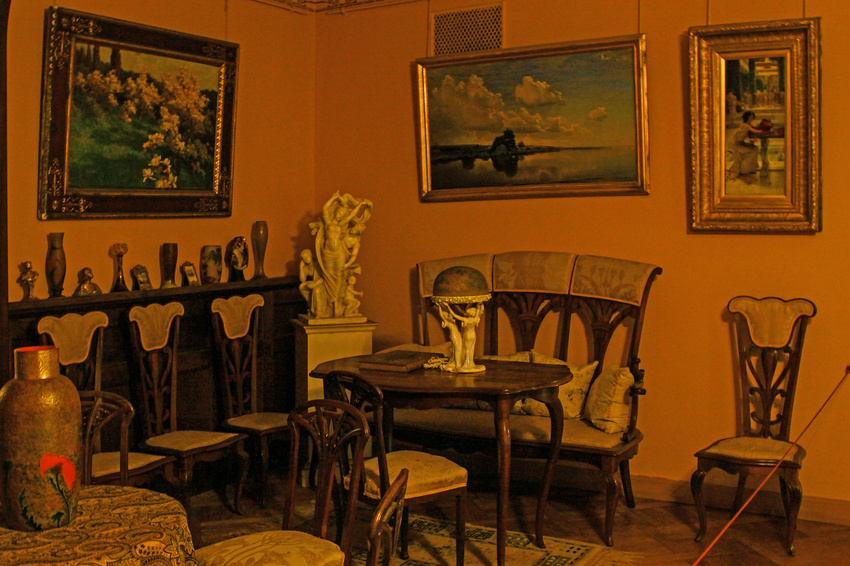 Павловский дворец. Кленовая гостиная.