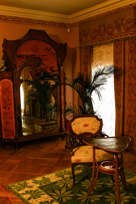 Павловский дворец. Кленовая гостиная. 1900 год.