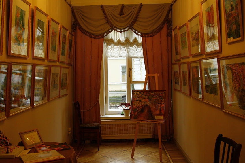 Комната в музее-даче Пушкина
