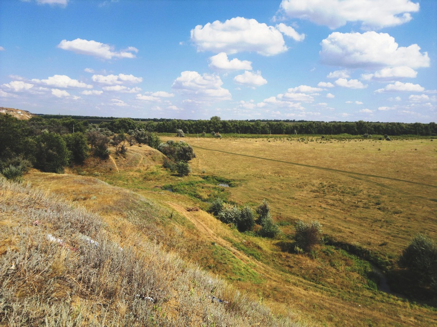 Каменоломни. Долина реки Семибалочной.
