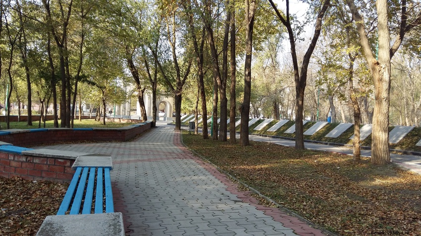 Парк в городе Кизляре