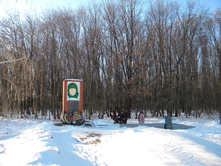 Урочище «Толстое», памятник павшим воинам 219-й стрелковой дивизии.