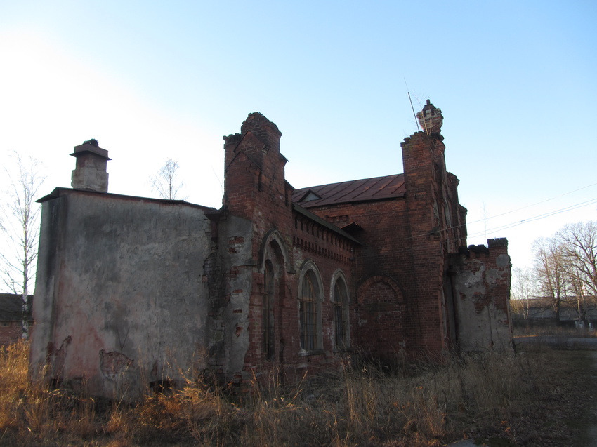 Стрельна, руины Орловского дворца