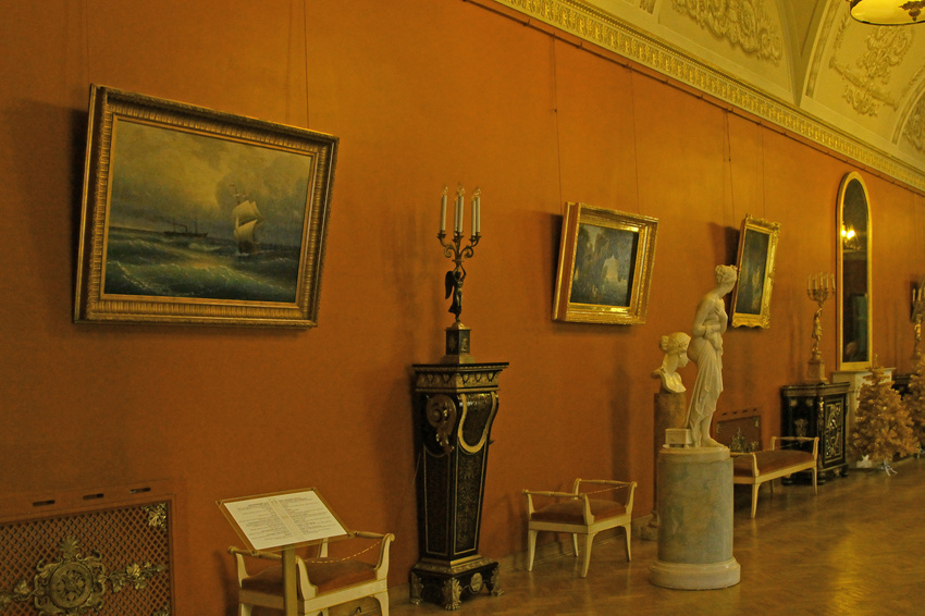 Юсуповский дворец. Античный зал.