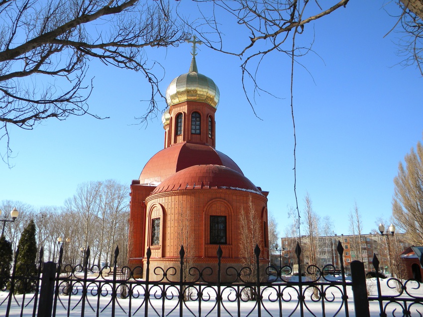 Свято-Троицкий храм в поселке Троицкий