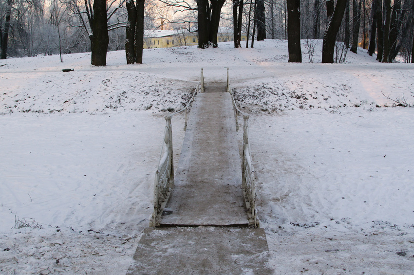 Мостик в парке