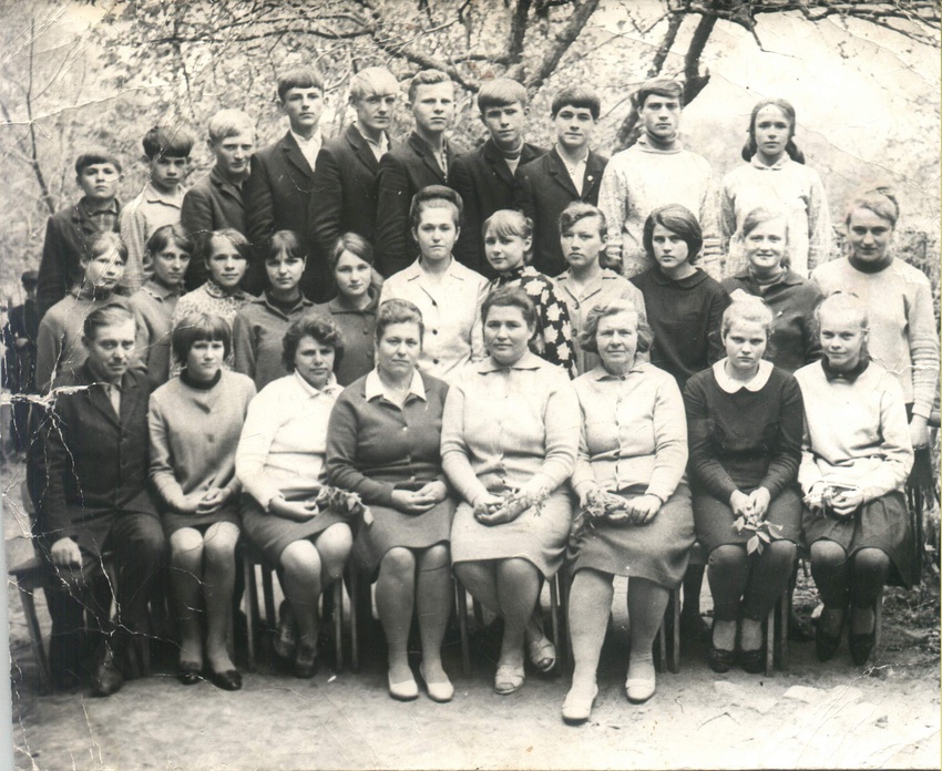 Андрейковичская средняя школа 1971 г.