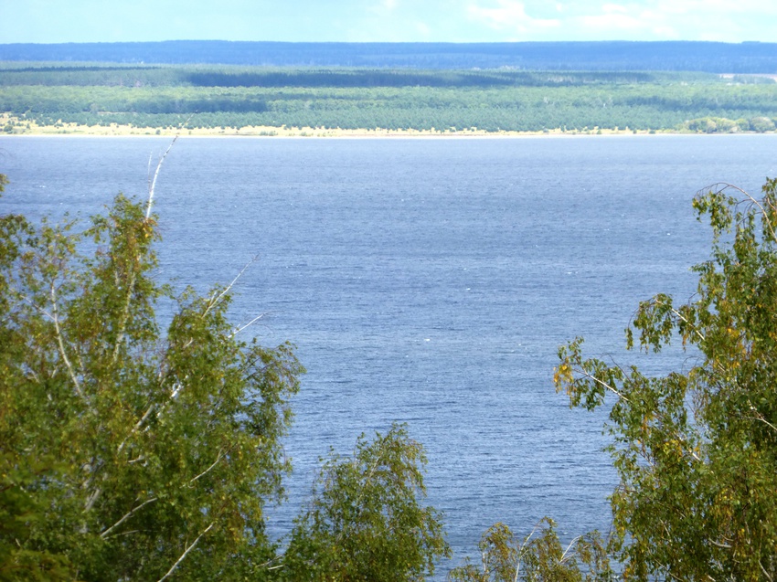 река Волга усела Буераки. лето 2015 г.