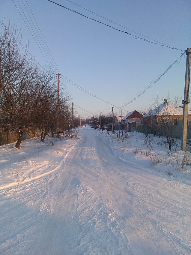 г. Синельниково, Днепропетровская обл.,ул. Байдукова, вид на северо- восток.