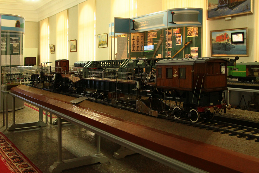 Музей поездов ростов