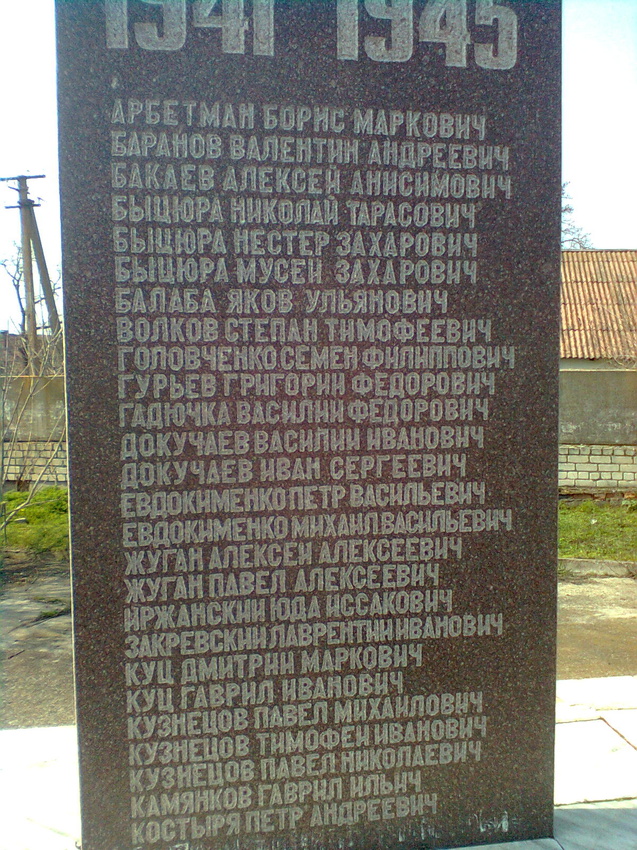 Фамилия тех солдат,что погибли на крутых кручах Днепра при освобождении Львова от фашистов.