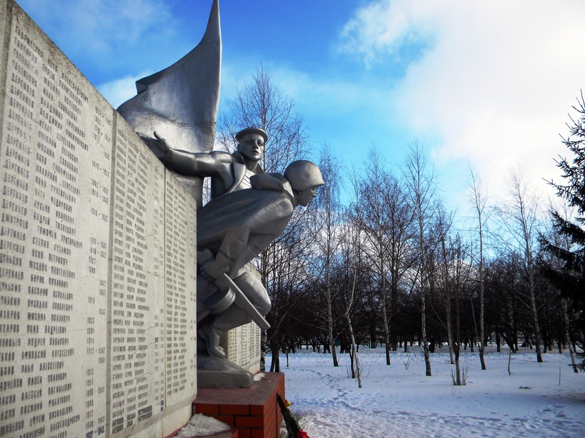 Памятник Воинской Славы в селе Сергиевка