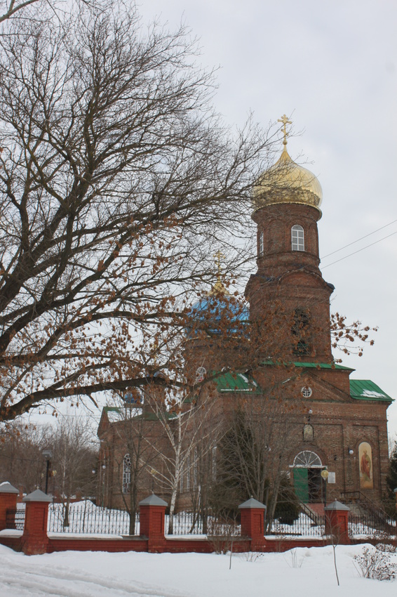 Старый Оскол. Вознесенская церковь в слободе Казацкой.