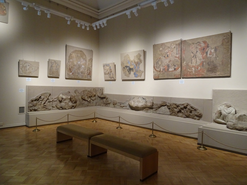 Эрмитаж. Зал культуры и искусства доисламской Средней Азии.