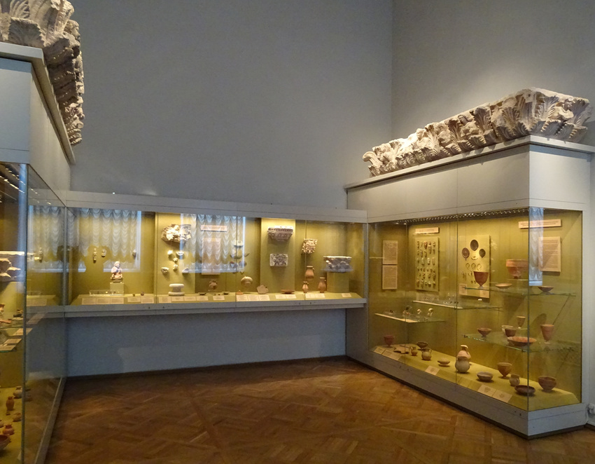 Эрмитаж. Зал культуры и искусства доисламской Средней Азии.