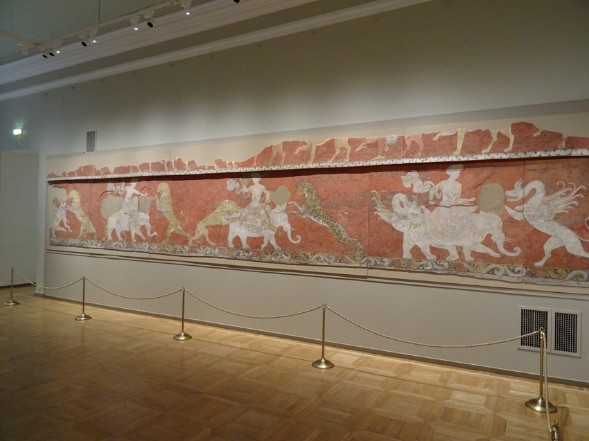 Эрмитаж. Зал культуры и искусства доисламской Средней Азии.