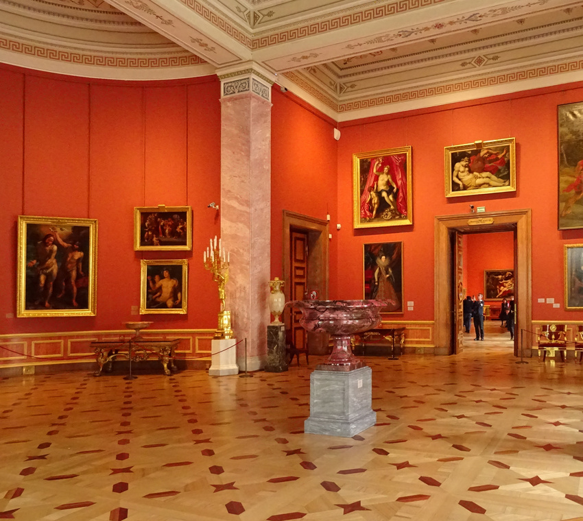 Эрмитаж. Зал Фламандской и Голландской живописи.