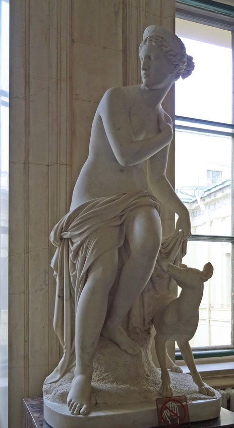 Эрмитаж. Скульптура Дианы.