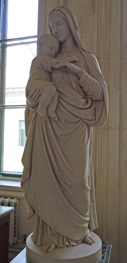 Эрмитаж. Мадонна с младенцем.