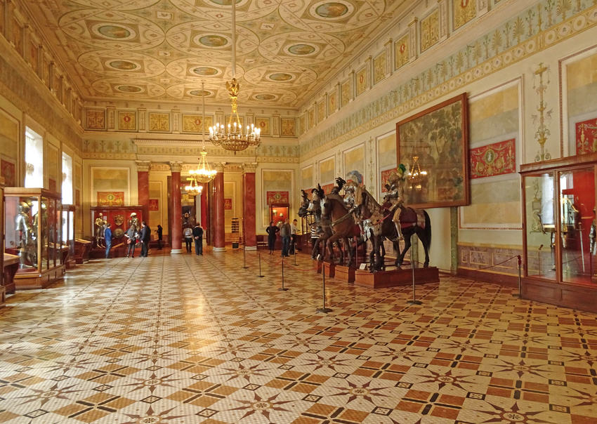 Эрмитаж. Рыцарский зал.