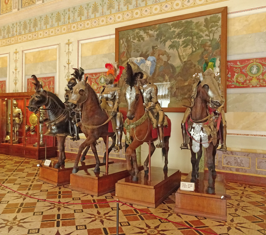 Эрмитаж. Рыцарский зал.