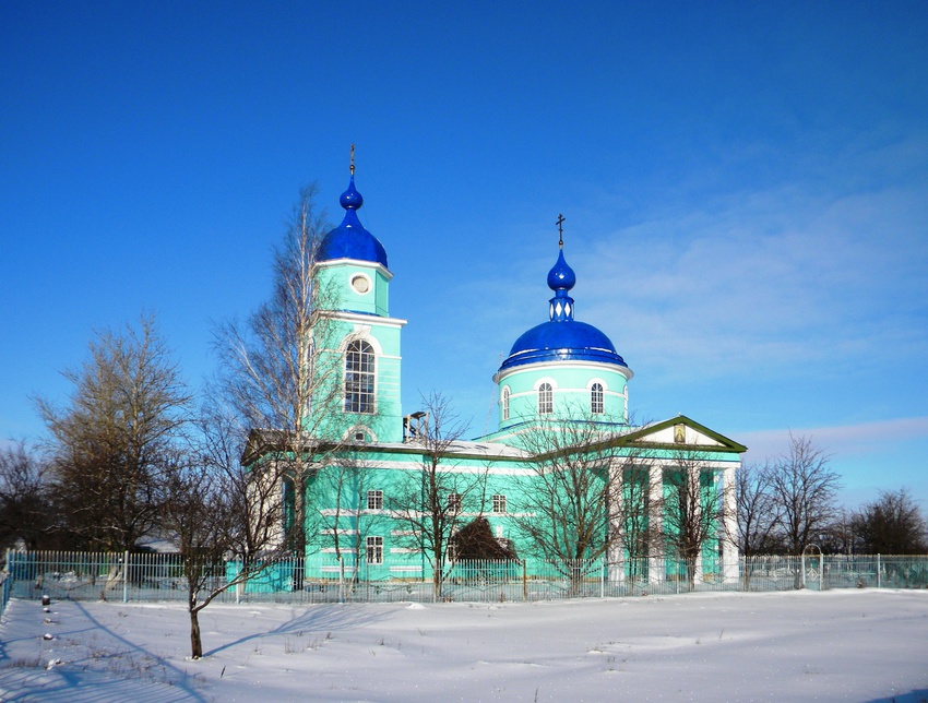 Храм Георгия Победоносца в селе Истобное