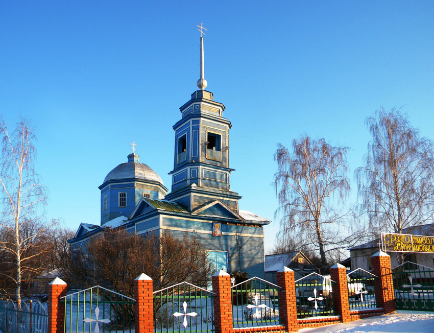 Никольский храм в селе Коньшино